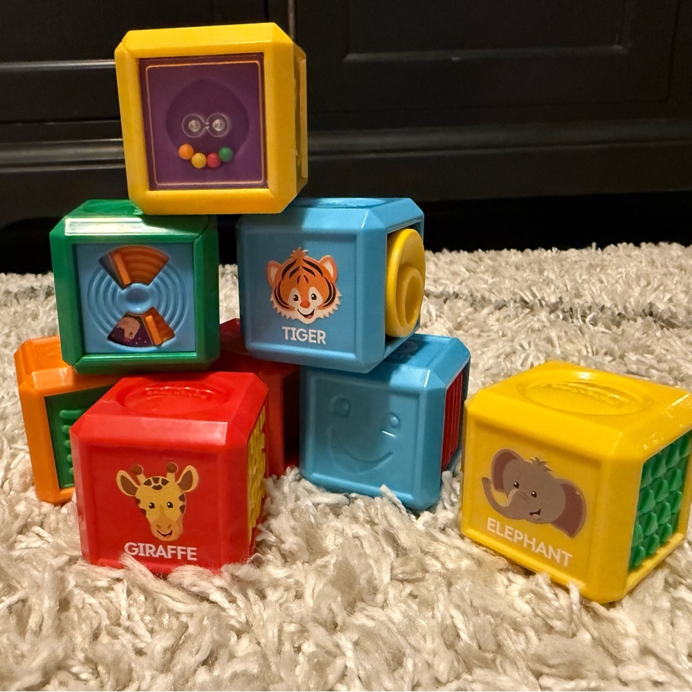 Fisher Price Laugh & Learn First Words Animal Blocks